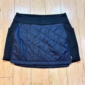 Smartwool Smartloft Skirt Black Merino Wool Women’s Size Medium